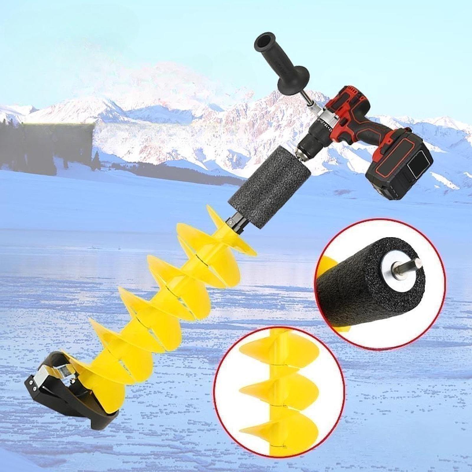Ice Drill Auger Portable Alumi - Ice Fishing Tip Up recension och pris