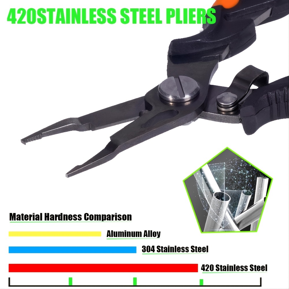 1Pcs Durable Stainless Steel F - Fishing Equipment Price recension och pris