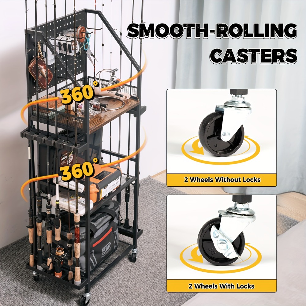 Fishing Rod Holders for Garage - Fishing Equipment Carp recension och pris